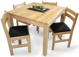 Comedor de madera Cristy para 4 personas (A cotizar)