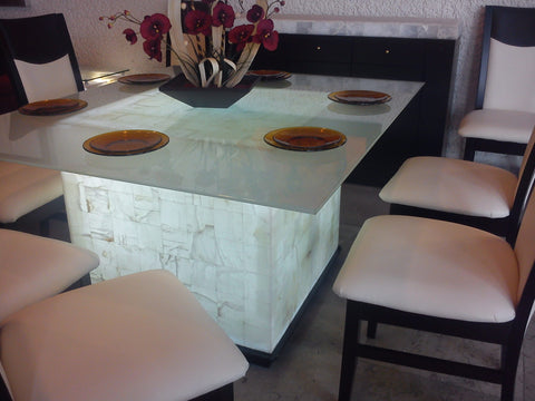 Mesa de onix Cubo (A Cotizar)